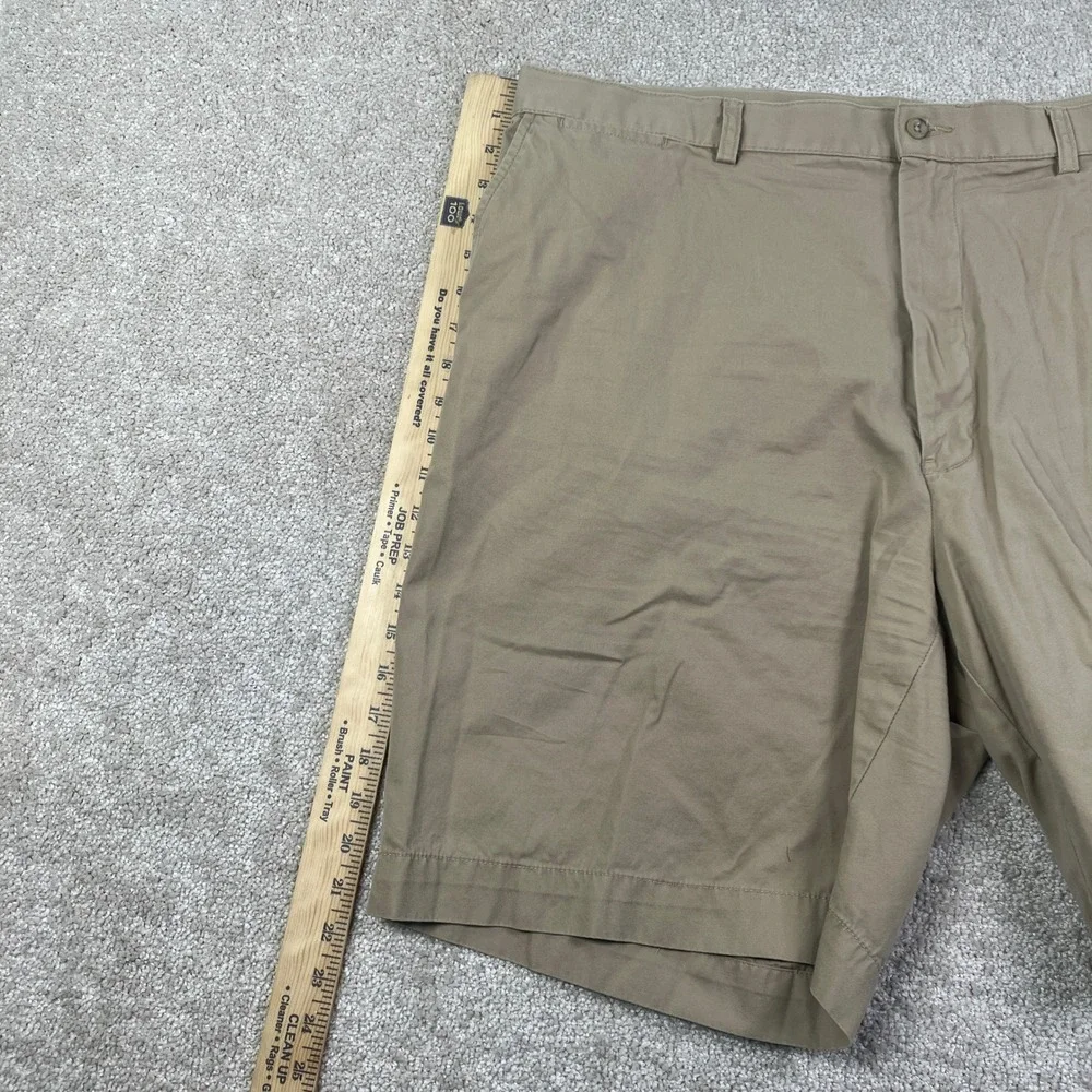 Polo Ralph Lauren Mens 44B Big Prospect Short Khaki Tan Cotton Chino 44 x 9.5